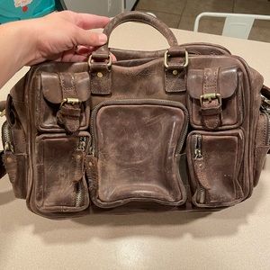 House of Flynn “Evermore” Leather camera bag